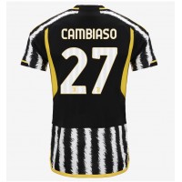 Juventus Andrea Cambiaso #27 Domáci futbalový dres 2023-24 Krátky Rukáv